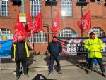 Go North West bus strike Queen's Road depot